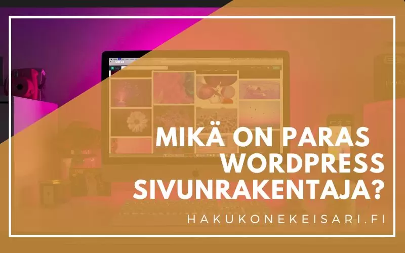Paras WordPress sivunrakentaja